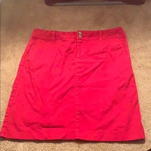 Brand new Dickies red fitted skirt